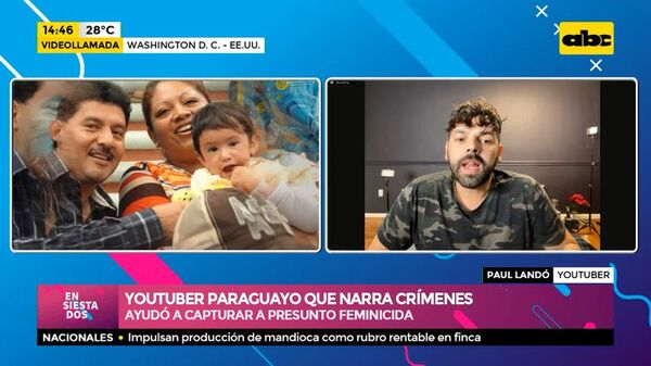 Youtuber paraguayo que narra crímenes - Ensiestados - ABC Color