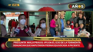 Presunta mala praxis en el IPS - C9N