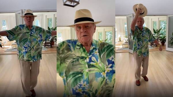 Crónica / [VIDEO] A sus 84 años, este actorazo de Hollywood se tiró unos pasos de cumbia