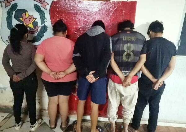 Policía luqueña desbarata banda de ladrones domiciliarios •