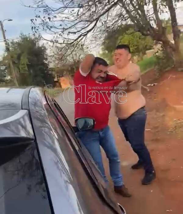 Presunto narco y “cabritero” se toman a golpes durante confuso episodio - La Clave