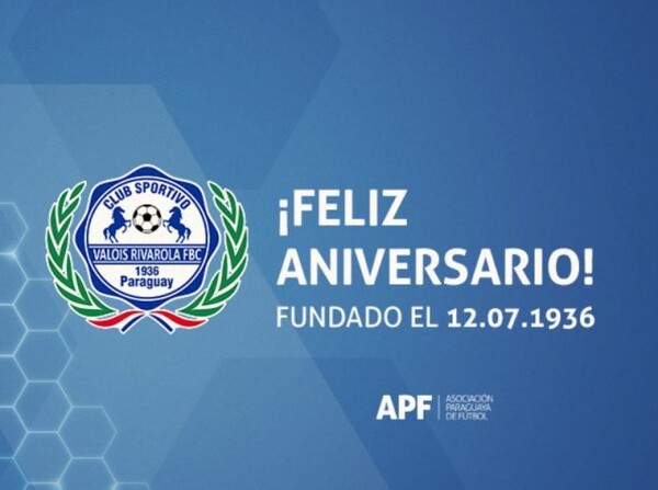 Celebración en blanco y azul - APF