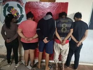 Capturan a banda de ladrones domiciliarios que robó G. 15 millones y joyas en Luque - Policiales - ABC Color
