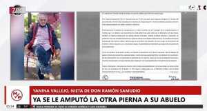 Caso IPS: Nieta confirma que ya le amputaron la otra pierna a su abuelo Ramón Samudio - Megacadena — Últimas Noticias de Paraguay