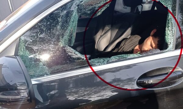 Ladrón rompió ventanilla de lujosa camioneta para robar, pero terminó dormido en el interior – Diario TNPRESS