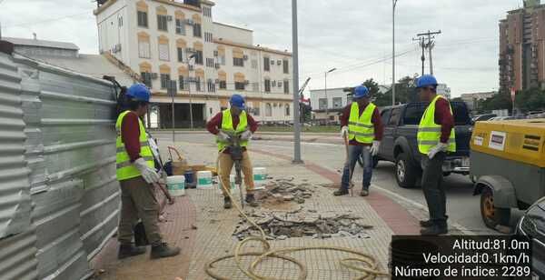 Oficinas del Gobierno: inicia la construcción de línea la subterránea eléctrica - .::Agencia IP::.
