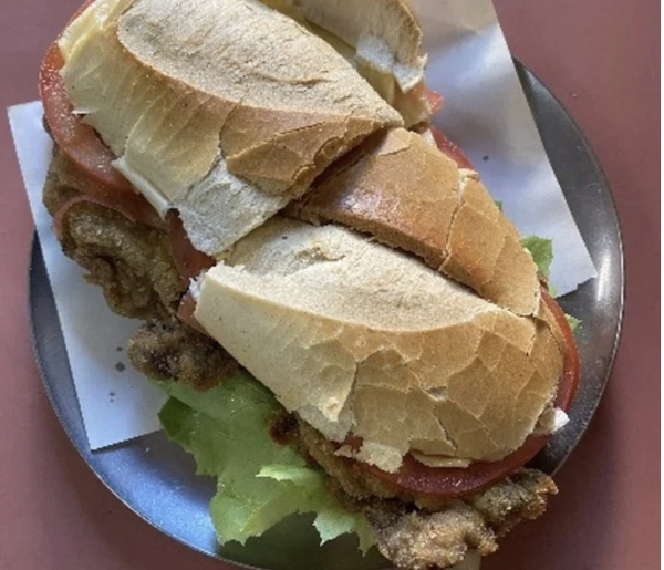 Mi sánguche de milanesa preferido (Parrilla Quínquela) - El Trueno