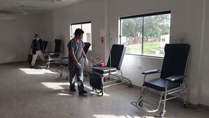 En San Pedro, la sala de hemodiálisis,  a un año de su entrega, sigue sin funcionar por falta de voluntad política - Nacionales - ABC Color