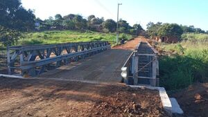 Intendenta no fue invitada en la inauguración del puente en kokue Pyahu