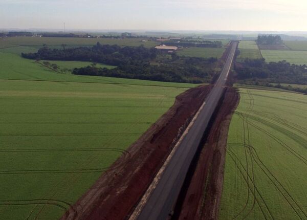 Corredor de Exportación: ejecutan trabajos finales en el Tramo 1 sobre el puente Tembey