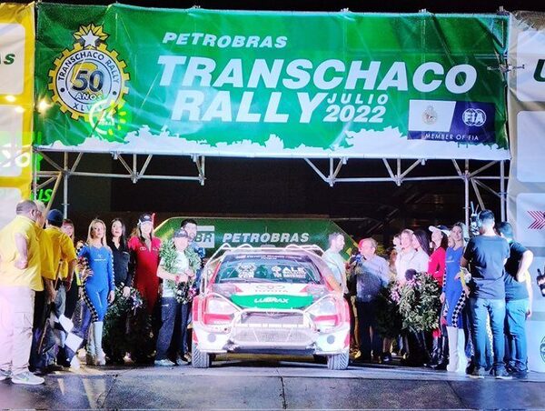 El podio del Petrobras Transchaco Rally obtuvo una nueva conquista · Radio Monumental 1080 AM