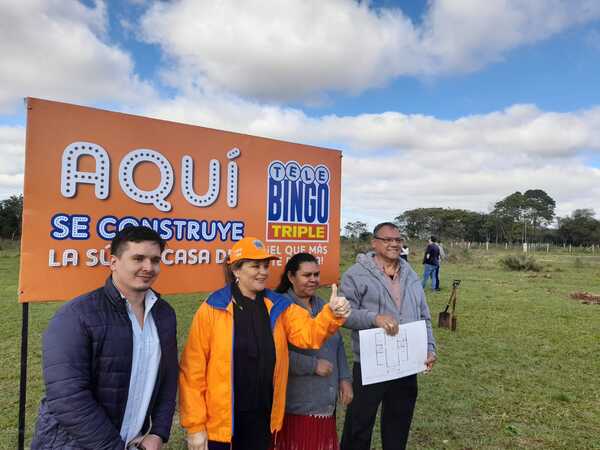 Telebingo Triple cumple e inicia construcción de una supercasa en Encarnación