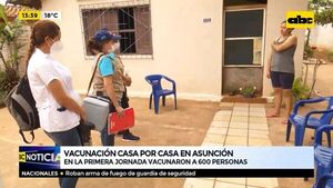 Retoman vacunación casa por casa  - ABC Noticias - ABC Color