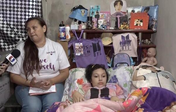 Niña con tumor cerebral necesita ayuda: su familia ya vendió todo lo que tenía