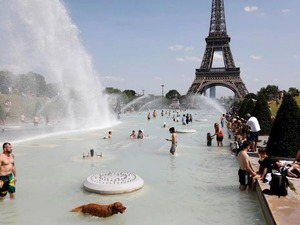 Por segunda vez en un mes, Europa occidental sufre calor sofocante