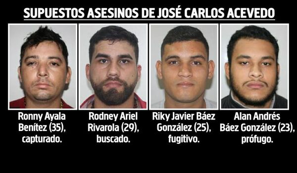 Los otros tres supuestos asesinos de Acevedo - Policiales - ABC Color