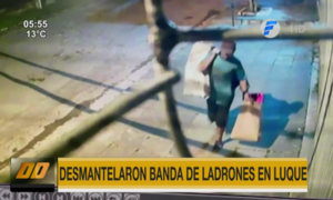 Desmantelaron banda de ladrones domiciliarios en Luque - Paraguaype.com