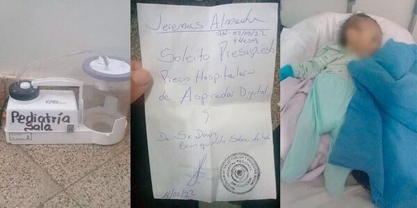 Diario HOY | Pedido de solidaridad: bebé necesita aspirador digital