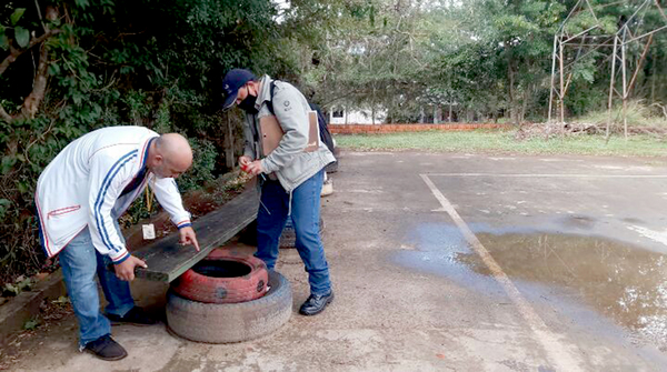 El SENEPA destruye criaderos de mosquitos en instituciones educativas - La Clave