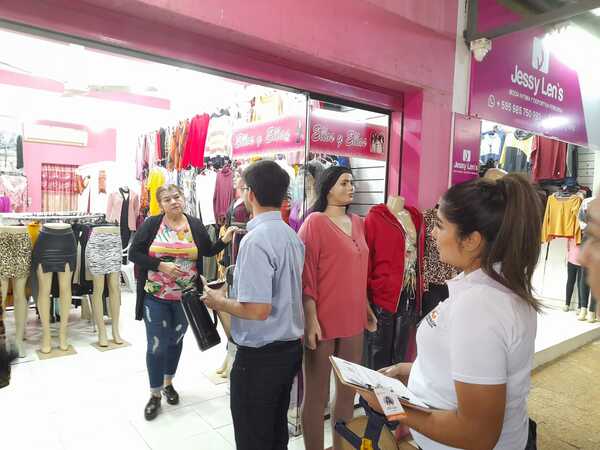 Continua trabajo de relevamiento en el Circuito Comercial de Encarnación
