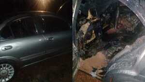 Conductor sufre quemaduras severas al incendiarse su vehículo en B° San Antonio