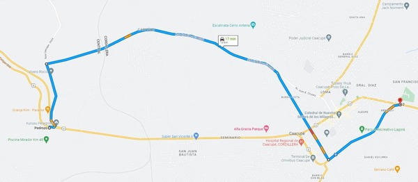 Diario HOY | Caacupé: realizan cortes y desvíos a la altura del km 48,3 de la ruta PY02