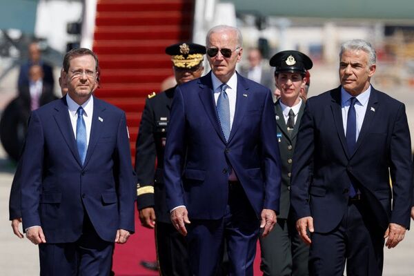 Con agenda cargada, Biden llegó a Israel en su primera gira por Medio Oriente - .::Agencia IP::.
