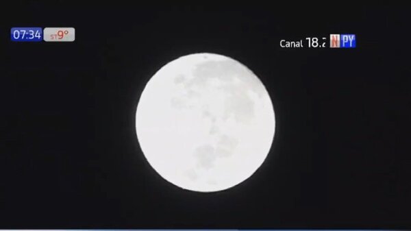 Esta noche se viene la «Superluna de ciervo» | Noticias Paraguay