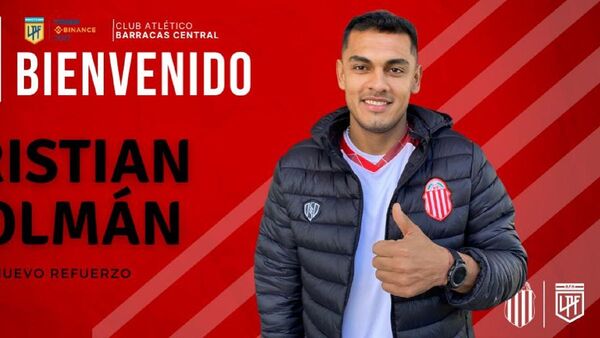 Cristian Colmán contento con su nuevo paso