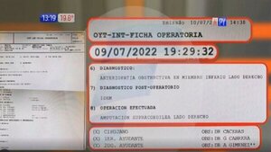 Presunta mala praxis: Fueron residentes quienes operaron a adulto mayor | Noticias Paraguay