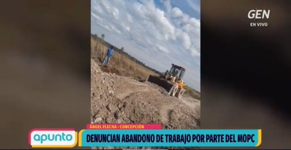 Concepción: Denuncian que MOPC no cumplió compromiso de obra en nuevo distrito - ADN Digital