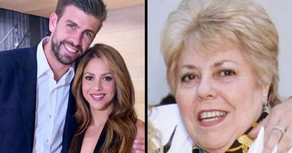 La Nación / Madre de Shakira indicó que es “lógico” que desea una reconciliación entre Piqué y la cantante