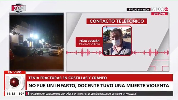 Presunto matricidio: Autopsia reveló que mujer tuvo una muerte violenta - Megacadena — Últimas Noticias de Paraguay