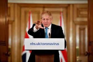"Me voy con la frente en alto", dijo Boris Johnson en el Parlamento británico
