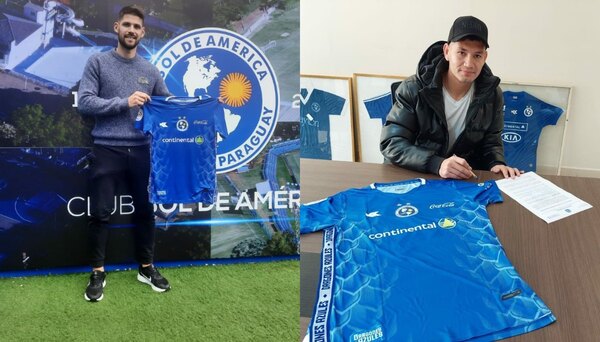 Marcos Miers y Ricardo Garay, las nuevas caras de Sol de América