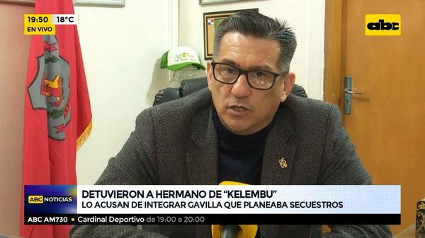 Detuvieron a hermano de “Kelembú” - ABC Noticias - ABC Color