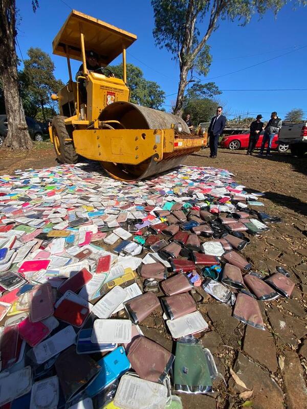 Destruyen importante lote de productos falsificados - Noticde.com