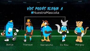Uruguay busca a su mascota para el Mundial de Qatar
