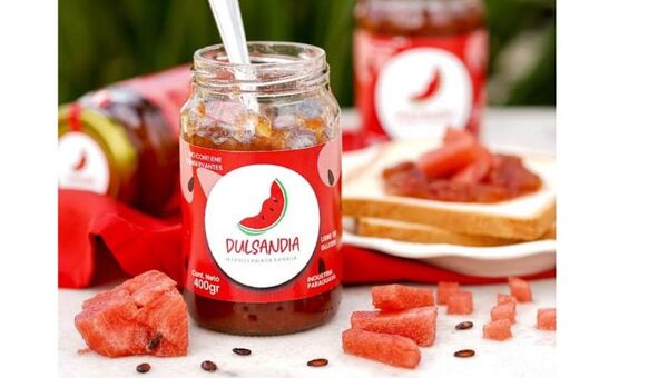Dulsandia, primera mermelada de sandía ya entregó más de un centenar de productos al mercado