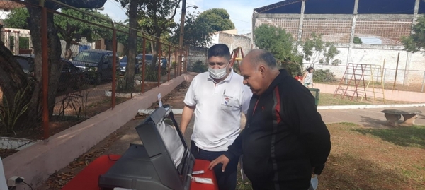 Justicia Electoral realiza divulgación de máquinas de votación en puntos estratégicos - .::Agencia IP::.