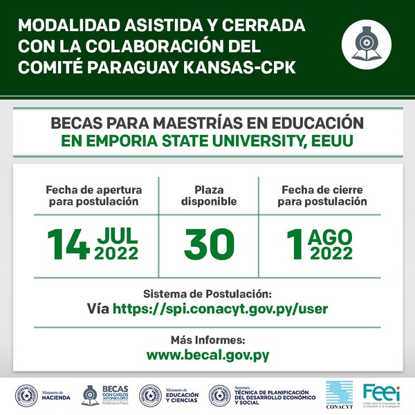 Desde hoy se habilita postulación de docentes a becas para Maestrías en Educación en EE.UU. - .::Agencia IP::.