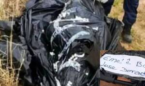 Crónica / Encuentran un cadáver envuelto en bolsa negra al costado de la ruta