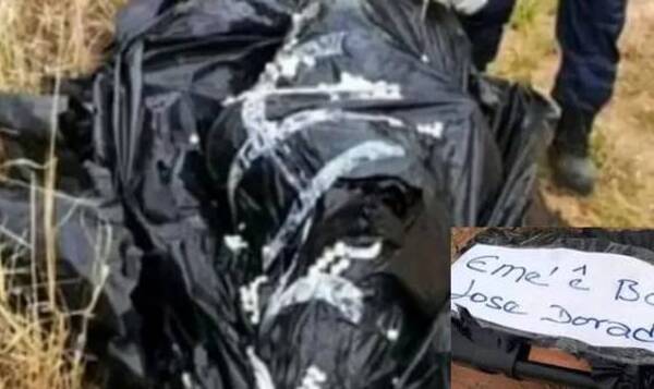 Crónica / Encuentran un cadáver envuelto en bolsa negra al costado de la ruta