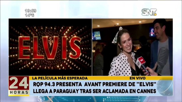 RQP 94.3 presentó la Avant Premiere de "Elvis" - SNT