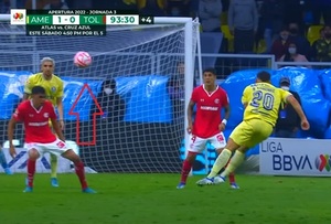 Cachorro le da la victoria al América con un golazo - Paraguaype.com