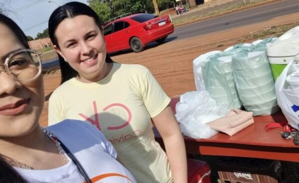 Exitosa pollada de jóvenes, quienes piden apoyo para seguir ayudando