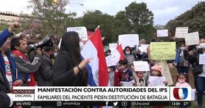 Familiares de don Ramón Samudio exigen destitución de Bataglia