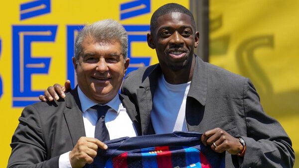 Dembélé: "Quedarme siempre fue mi primera opción"