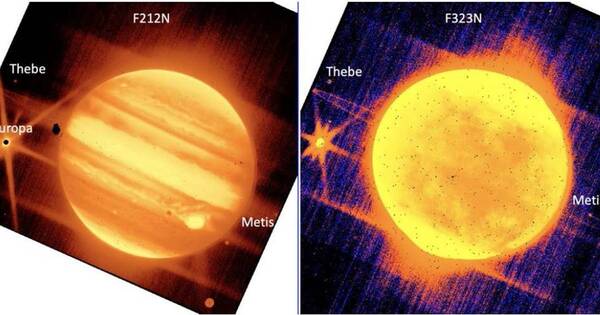 La Nación / Júpiter se cuela entre las primeras fotos del telescopio Webb