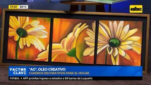 “AG” Oleo creativo: Cuadros decorativos para el hogar - Factor Clave - ABC Color